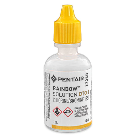CHLORINE/BROMINE TEST-SOLUTION OTO 1